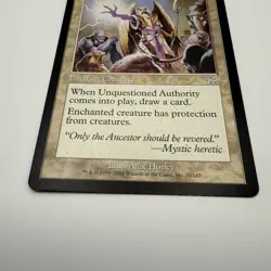 Unquestioned Authority Magic MTG Judgment #31 White Aura MP Moderately Played - Image 3