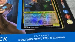 MTG Universes Beyond: Doctor Who Timey Wimey Commander Deck New Sealed Damaged - Image 2