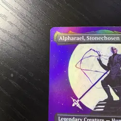 Alpharael, Stonechosen Mythic Borderless Foil MTG Edge Of Eternities #292 NM - Image 2