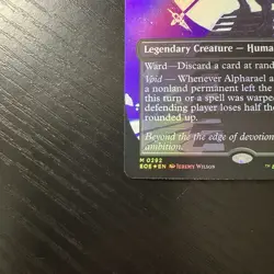 Alpharael, Stonechosen Mythic Borderless Foil MTG Edge Of Eternities #292 NM - Image 4