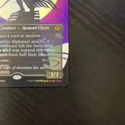 Alpharael, Stonechosen Mythic Borderless Foil MTG Edge Of Eternities #292 NM - Image 5