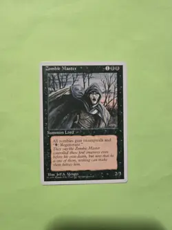 MTG Magic the Gathering - Zombie Master (Fourth Edition) LP- - Image 1