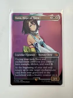 Magic Final Fantasy - Yuna, Hope of Spira (Borderless Foil) M 0404 - Image 1