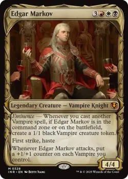 MTG English Edgar Markov (Showcase) NM Foil Innistrad Remastered - Image 1