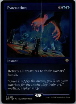 Commander Masters #487 Evacuation (Foil Etched) - Image 1