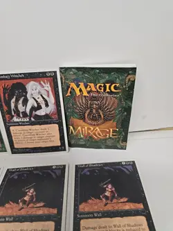 Magic The Gathering 1995 Lot Of 36 Cards and Manual - Image 3