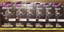 MTG - Edge of Eternities - Play Booster Pack Lot (6 Packs Total) - Sealed/New - Image 1