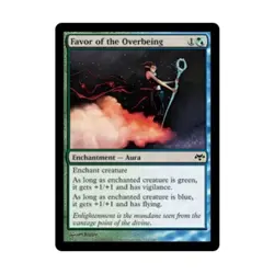 WOTC MtG Eventide Favor of the Overbeing (C) (Foil) VG - Image 1
