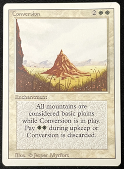 Conversion Revised Edition NM Vintage MTG Magic the Gathering - Image 1