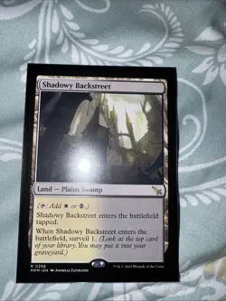Magic: The Gathering Shadowy Backstreet Murders at Karlov Manor NM - Image 1
