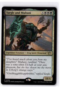 Yargle and Multani #256 March of the Machine NM - Image 1