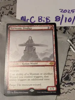 Showcase Harmonic Prodigy - Shaman and Wizard triggers - mtg - Image 2