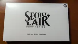1x Cats Are Better Than Dogs Secret Lair Sealed - Magic MTG x1 - Image 1