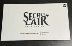 Magic The Gathering 2025 Dogs Are Better Than Cats FOIL Secret Lair MTG - Image 1