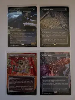Path to exile - Pithing Needle - Meddling Mage - Expedition Map borderless cards - Image 1