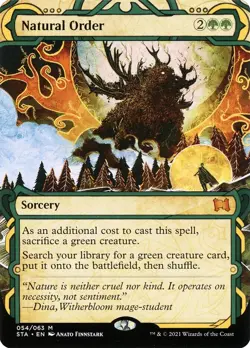 MTG - Natural Order - Strixhaven: Mystical Archive (054/063) NM Foil - Image 1