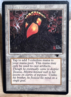Magic The Gathering Antiquities Complete Set Candelabra & Mishra's Workshop MTG - Image 2