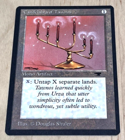 Magic The Gathering Antiquities Complete Set Candelabra & Mishra's Workshop MTG - Image 4
