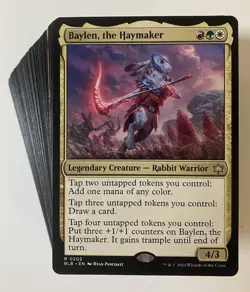 MTG Magic The Gathering Baylen, The Haymaker 🐇 Budget 100 Card Commander Deck - Image 1