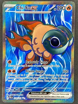 Pokemon Chi-Yu ex Full Art 234/193 PAL Paldea Evolved NM - Image 1