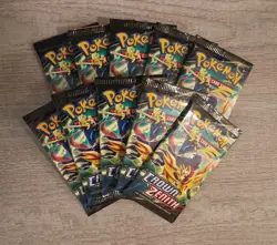 x10 Pokemon TCG Crown Zenith Booster Packs *Factory Sealed* - Image 1