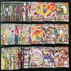 100 ex V Vmax RR RRR Holo Full Arts Lot Set Pokemon Japanese Cards T542 - Image 1
