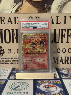 PSA 10!! Charizard 001/025 25th Anniversary Edition Promo Pokemon Card Japanese - Image 1