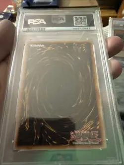 Yugioh PSA 8 NM I:P Masquerena MGED-EN035 Gold Rare 1st Edition Alt Art - Image 2