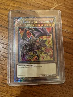 Red Eyes Black Dragon RA04-EN109 Platinum Secret Rare NM Alt Yugioh - Image 1
