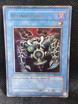 Yugioh Relinquished SDP-001 Unlimited Edition HP Condition - Image 1