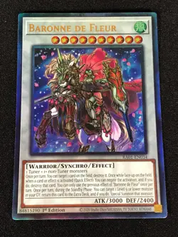 Yugioh Baronne De Fleur RA01-EN034 1ST Ultimate (NM) - Image 1