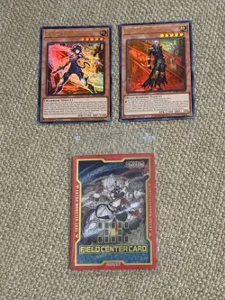 Yu-Gi-Oh! K9-17 Izuna Ultra Rare, Dracotail Lukias JUSH Field Center, Lupis NM - Image 1