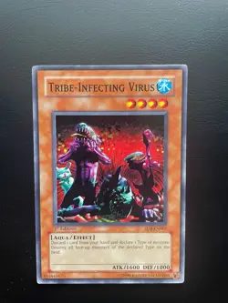 Yugioh Tribe-Infecting Virus SD4-EN007 1st Edition Common HP - Image 1