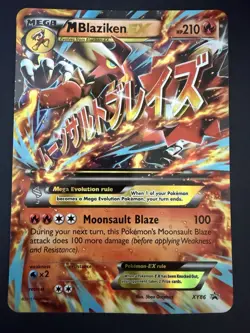 M Blaziken EX XY86 Jumbo Cards Holo - Image 1