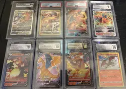 ✨HUGE 8 Graded Charizard Cards Lot CGC, PSA, SGC - No Dup - Pristine Pokemon - Image 1