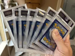 PSA 9 Graded Pokemon TCG Card Lot From 2022 - 2025 w/ Stamped Promos & SR HR SIR - Image 3