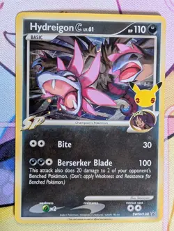 Hydreigon C - SWSH138 - Pokemon Promo Sword & Shield Ultra Rare Holo Card NM - Image 1