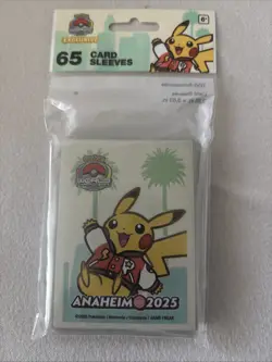 2025 Pokemon World Championship Exclusive Card Sleeves - Complete Set - Image 3