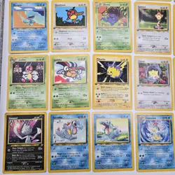 NM | "59" 1st Edition Neo Genesis Pokemon Card Lot | Starter Pokemon | Pikachu - Image 3
