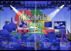 1999 Pokemon MEOWTH'S PARTY Japanese Pikachu Records CD Promo RARE - NO CARD! - Image 3