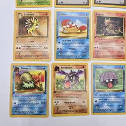"18" 1st EDITION Fossil Pokemon Card Lot | NM-LP Condition | Rare And Uncommon - Image 3