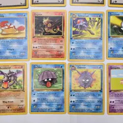 "18" 1st EDITION Fossil Pokemon Card Lot | NM-LP Condition | Rare And Uncommon - Image 4