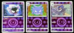 Pokemon TCG S-Chinese Card CSM2bC 045 046 047 Gastly Haunter Gengar Holo Mint - Image 1