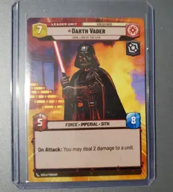 Star Wars Unlimited Gen Con 2023 exclusive promo: Darth Vader and Luke Skywalker - Image 2