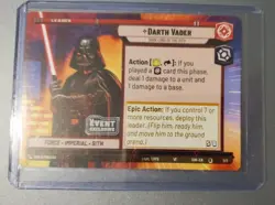 Star Wars Unlimited Gen Con 2023 exclusive promo: Darth Vader and Luke Skywalker - Image 3
