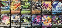 set of 12 authentic Pokemon Card Japanese Rayquaza V Blaziken Celebi Machamp - Image 1
