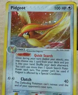 Pidgeot 10/112 Rare Holo FireRed & LeafGreen Set Pokemon Card MP - Image 1