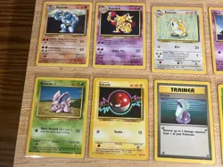 1999 Pokemon Base Set Mixed Lot of 10 Cards+ Bonus 6 1996 Japanese Pocket Rocket - Image 4