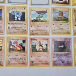 19 Vintage Pokemon Card Lot | SHADOWLES Base Set | Charmander | Squirtle | Rare - Image 4