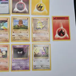 19 Vintage Pokemon Card Lot | SHADOWLES Base Set | Charmander | Squirtle | Rare - Image 5